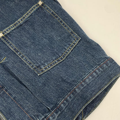 chimala チマラ ブルー アモスケイグ セルヴィッジ デニム トラックジャケット ジャケット