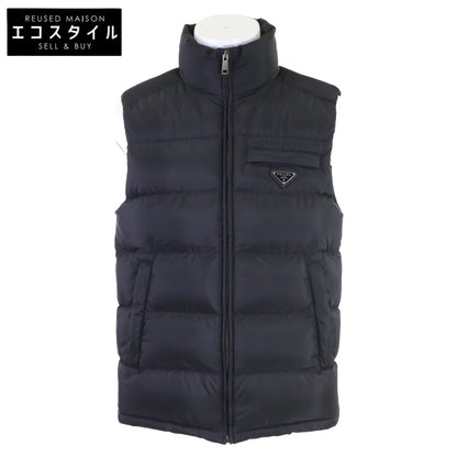 PRADA プラダ 【美品/国内正規/23年製】SGJ191 トライアングルロゴプレート ダウン ベスト