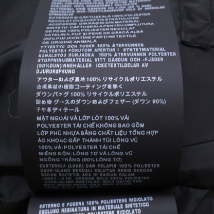 PRADA プラダ 【美品/国内正規/23年製】SGJ191 トライアングルロゴプレート ダウン ベスト
