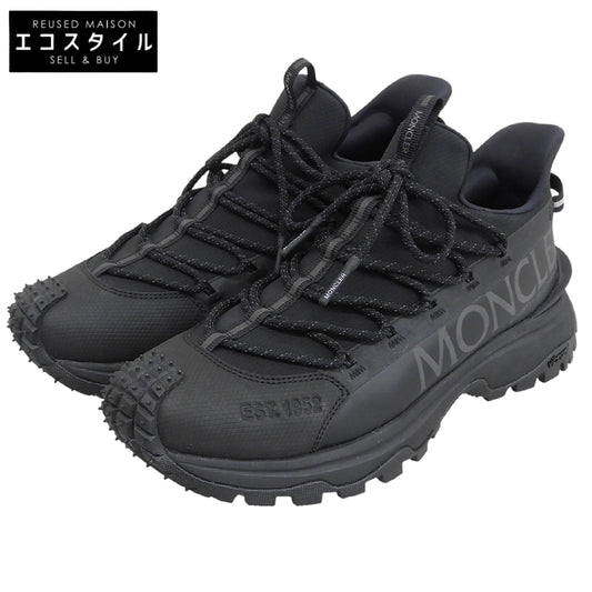 MONCLER モンクレール 新品同様 TRAILGRIP LITE2 ローカット スニーカー シューズ メンズ 41 ブラック シューズ