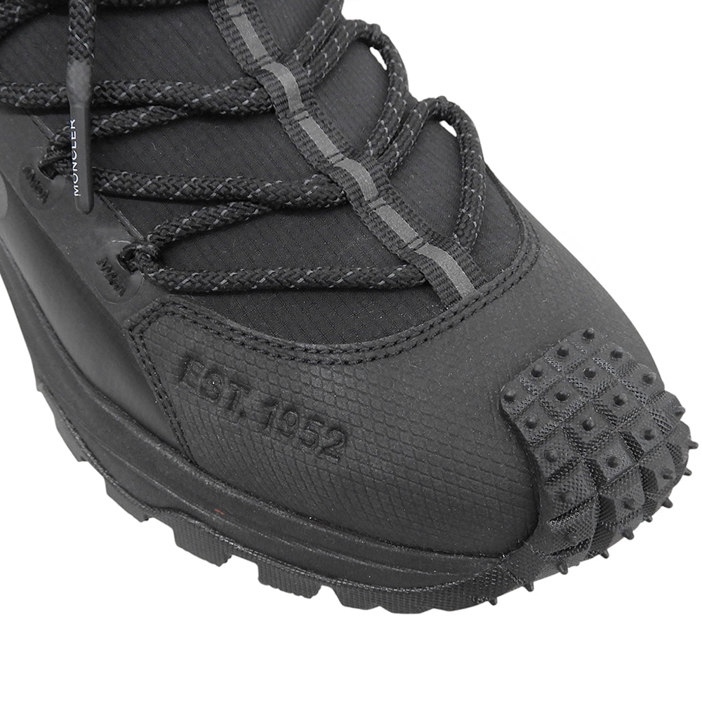 MONCLER モンクレール 新品同様 TRAILGRIP LITE2 ローカット スニーカー シューズ メンズ 41 ブラック シューズ