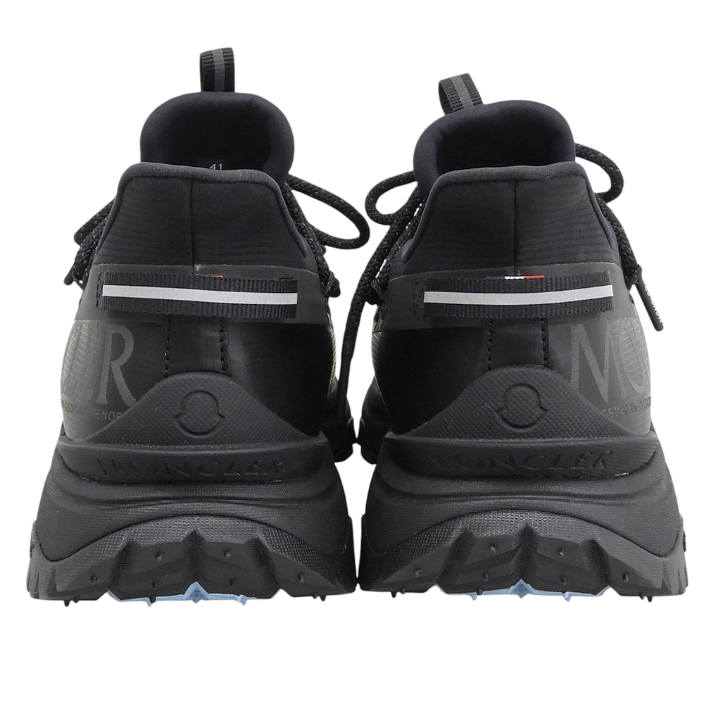 MONCLER モンクレール 新品同様 TRAILGRIP LITE2 ローカット スニーカー シューズ メンズ 41 ブラック シューズ