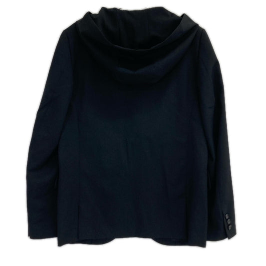 BLACKCOMMEdesGARCONS ブラックコムデギャルソン 1P-J007 ブラック ウールギャバジン フード付き ジャケット ジャケット