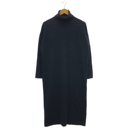 S MaxMara エスマックスマーラ ネイビー ハイネック ニットワンピース トップス