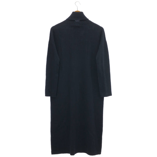 S MaxMara エスマックスマーラ ネイビー ハイネック ニットワンピース トップス
