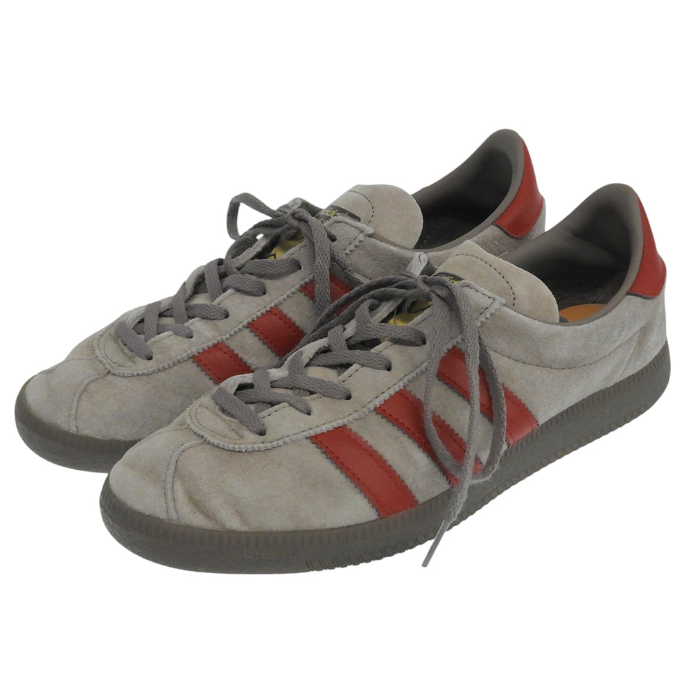 adidas アディダス LONE STAR スニーカー スエード シューズ メンズ ブラウン×レッド 26cm GW5762 シューズ