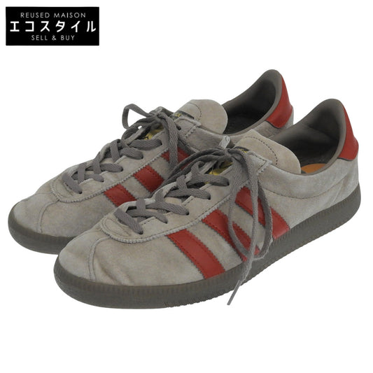 adidas アディダス LONE STAR スニーカー スエード シューズ メンズ ブラウン×レッド 26cm GW5762 シューズ