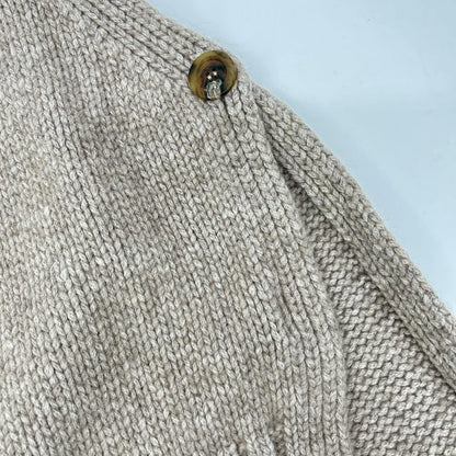 ne quittez pas ヌキテパ ベージュ フェルト×ウール Rough Light Lily Vest ベスト