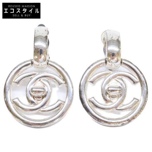 CHANEL シャネル 97P ターンロック ココマーク イヤリング