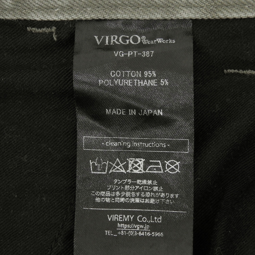 VIRGOwearworks ヴァルゴウェアワークス コットン カーゴパンツ ボトムス メンズ グレー系 2 VG-PT-387 ボトムス