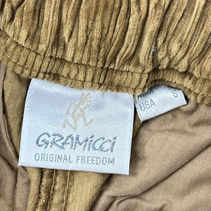 Gramicci グラミチ GMP3-FJP01 ベージュ ストレッチ コーデュロイ タック テーパードパンツ ボトムス