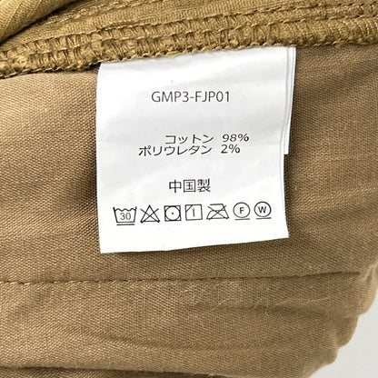 Gramicci グラミチ GMP3-FJP01 ベージュ ストレッチ コーデュロイ タック テーパードパンツ ボトムス