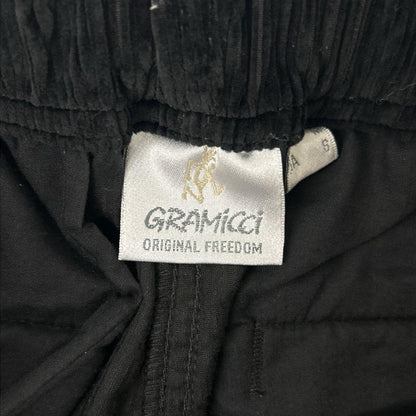 Gramicci グラミチ GMP3-FJP01 ブラック ストレッチ コーデュロイ タック テーパードパンツ ボトムス