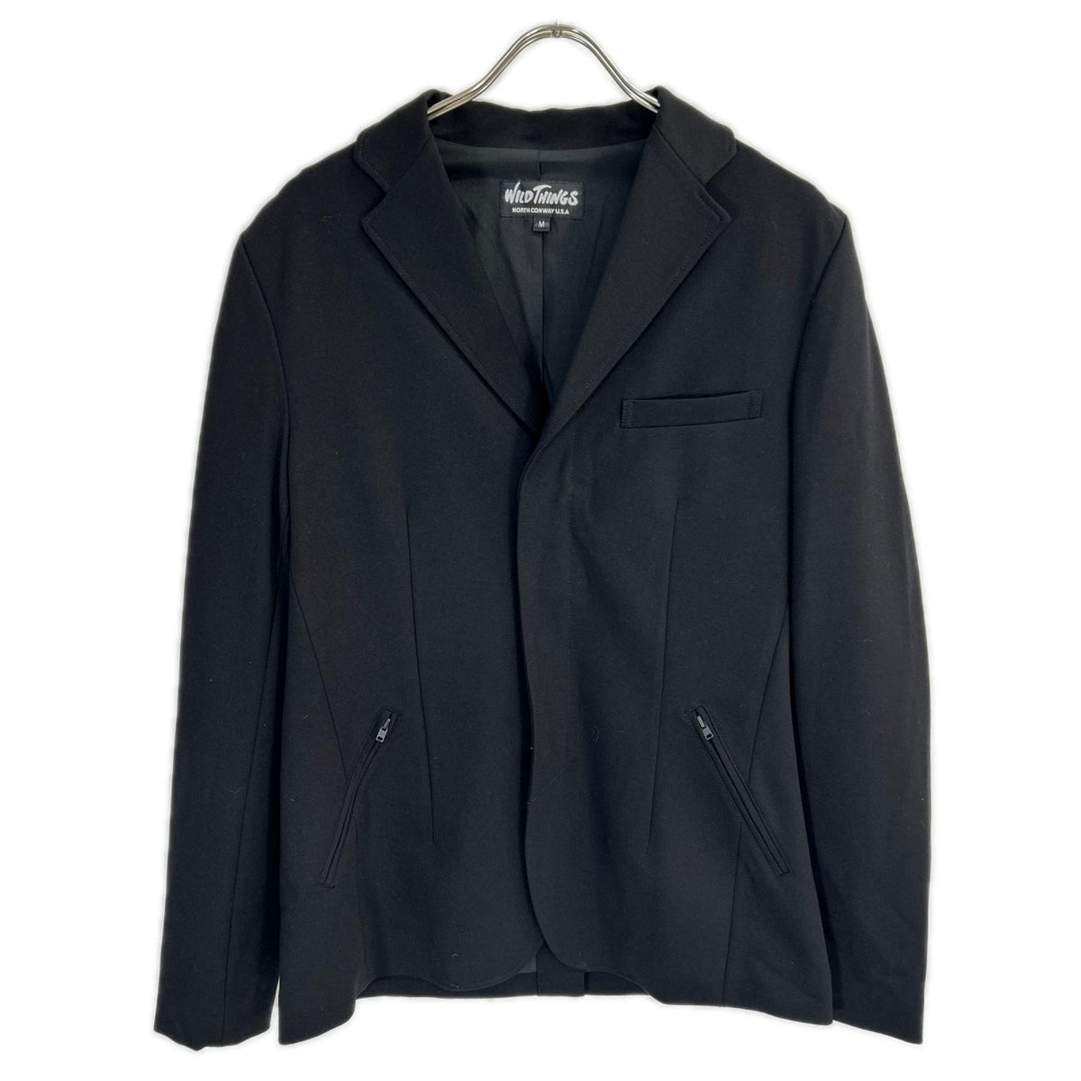 WILD THINGS ワイルドシングス WT17123AD ブラック 4WAY ZIP JACKET ジャケット