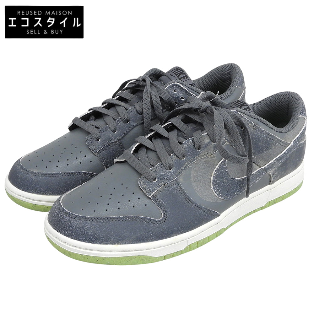 NIKE ナイキ 美品 ナイキ ダンク ロー ハロウィーン シューズ メンズ グレー 29cm DQ7681-001 シューズ