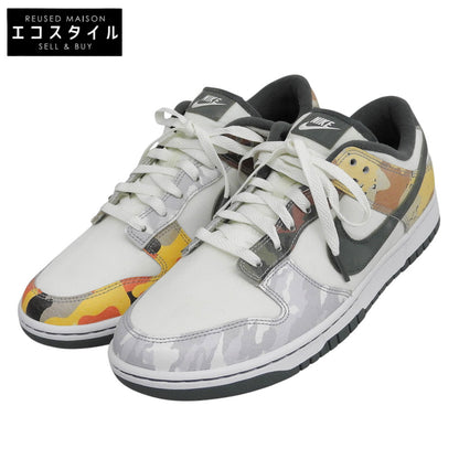 NIKE ナイキ ナイキ ダンク ロー セイルマルチカモ シューズ メンズ ホワイト×グリーン系 29.0cm DH0957-100 シューズ