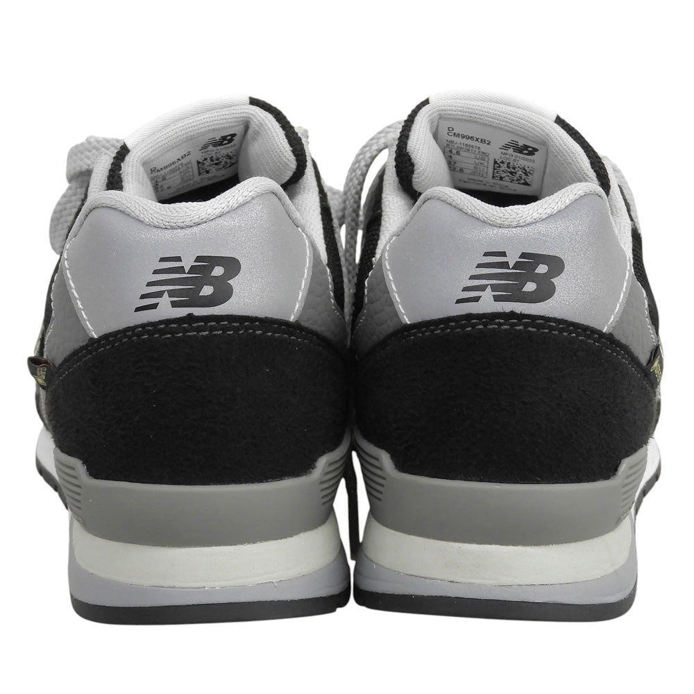 NEW BALANCE ニューバランス 美品 ローカットスニーカー シューズ レディース ブラック 22.5cm CM996XB2 シューズ