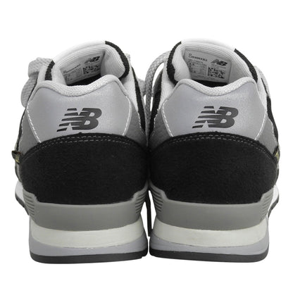 NEW BALANCE ニューバランス 美品 ローカットスニーカー シューズ レディース ブラック 22.5cm CM996XB2 シューズ