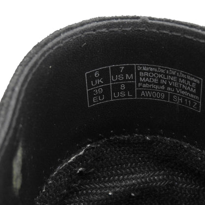 Dr.Martens ドクターマーチン BROOKLINE MULE サンダル メンズ ブラック 6 シューズ