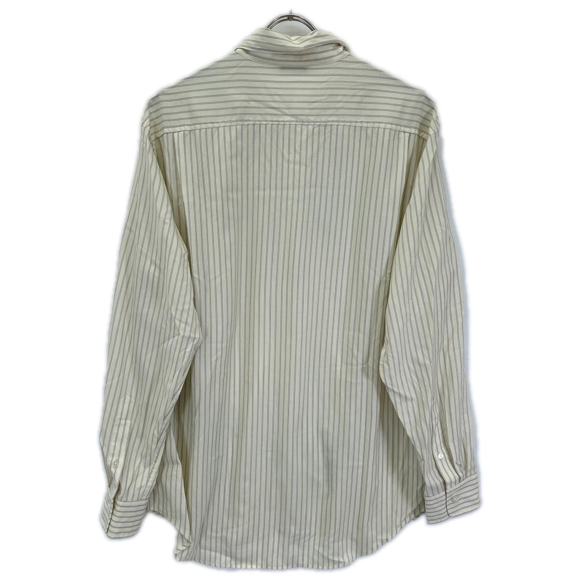 AURALEE オーラリー A26SS01WW ホワイト SUPER FINE WOOL STRIPE SHIRT トップス