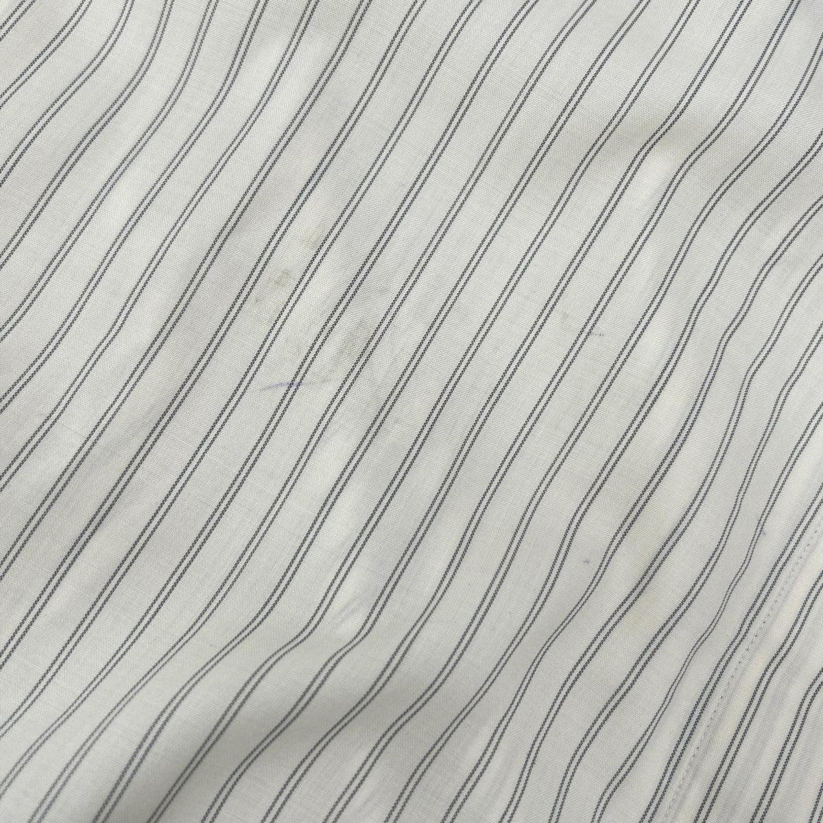 AURALEE オーラリー A26SS01WW ホワイト SUPER FINE WOOL STRIPE SHIRT トップス