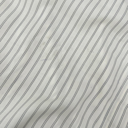 AURALEE オーラリー A26SS01WW ホワイト SUPER FINE WOOL STRIPE SHIRT トップス