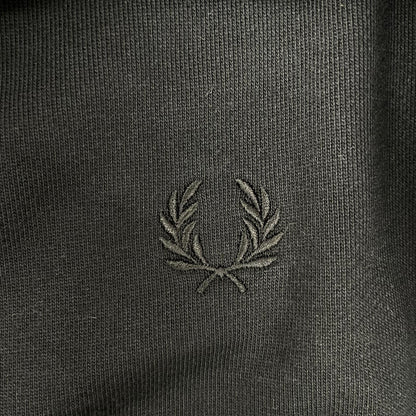 FRED PERRY フレッドペリー M3497 ブラック Oversized Tipped Sweatshirt トップス