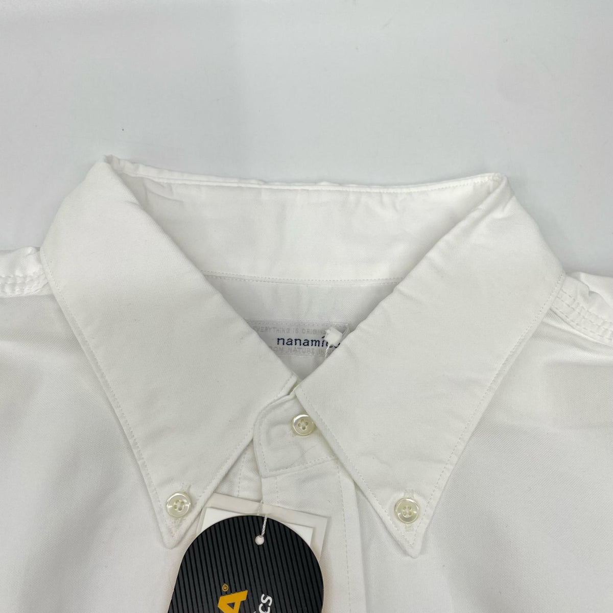 nanamica ナナミカ SUGS404 ホワイト Button Down Wind S/S Shirt トップス