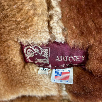 ARDNEY アードニー ブラウン ムートン ボア ジャケット コート