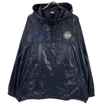 UMBRO アンブロ ×Aooo ネイビー アノラックパーカー ジャケット