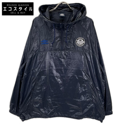 UMBRO アンブロ ×Aooo ネイビー アノラックパーカー ジャケット