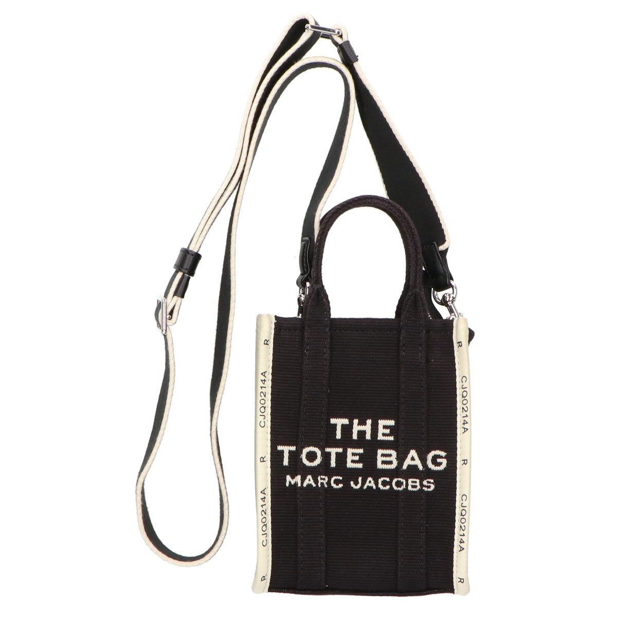 MARC JACOBS マーク ジェイコブス 【美品】2R3HCR027H01 THE JACQUARD MINI TOTE 2WAYショルダー ミニ トートバッグ