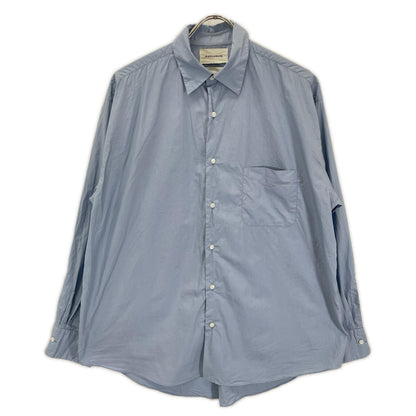 MARKAWARE マーカウエア A23A-11SH02C ブルー 長袖 シャツ トップス