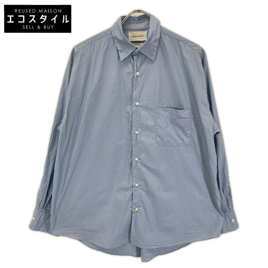 MARKAWARE マーカウエア A23A-11SH02C ブルー 長袖 シャツ トップス