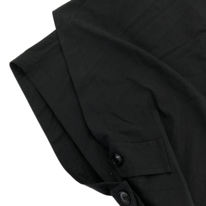 upper hights アッパーハイツ ブラック 半袖 ショートトレンチジャケット トップス