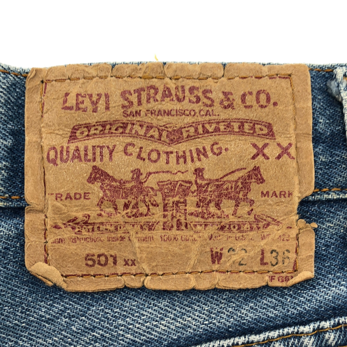 LEVI'S リーバイス 90s 501XX 501-5900 555 ブルー デニム ボトムス