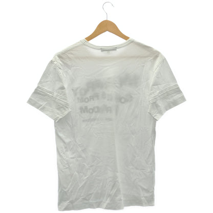 COMMEdesGARCONS コムデギャルソン ホワイト MY ENERGY COMES FROM FREEDOM Tシャツ トップス