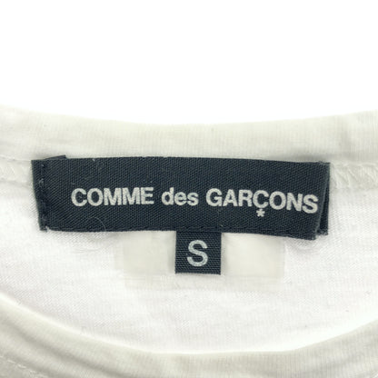COMMEdesGARCONS コムデギャルソン ホワイト MY ENERGY COMES FROM FREEDOM Tシャツ トップス