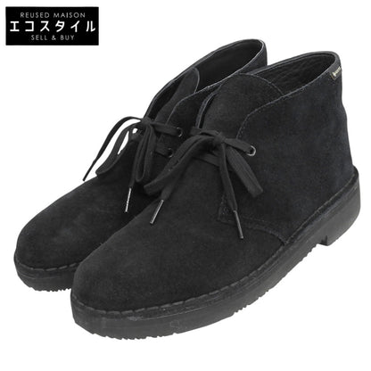 Clarks クラークス スエード デザート ブーツ シューズ メンズ 黒 ブラック 7 1/2 11826 シューズ