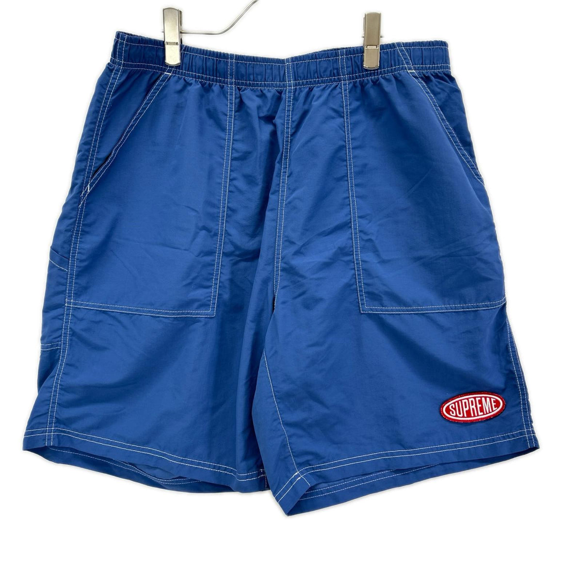 Supreme シュプリーム ブルー ナイロンペインター ショートパンツ ボトムス