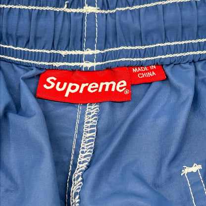 Supreme シュプリーム ブルー ナイロンペインター ショートパンツ ボトムス