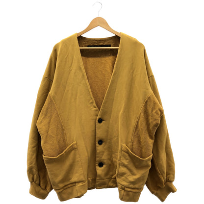 my beautiful landlet マイ ビューティフル ランドレット 24SS マスタード HEAVY FRENCH TERRY CARDIGAN トップス