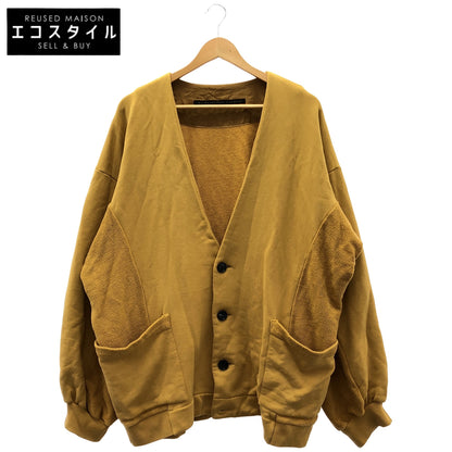 my beautiful landlet マイ ビューティフル ランドレット 24SS マスタード HEAVY FRENCH TERRY CARDIGAN トップス