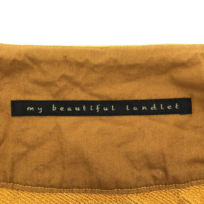 my beautiful landlet マイ ビューティフル ランドレット 24SS マスタード HEAVY FRENCH TERRY CARDIGAN トップス