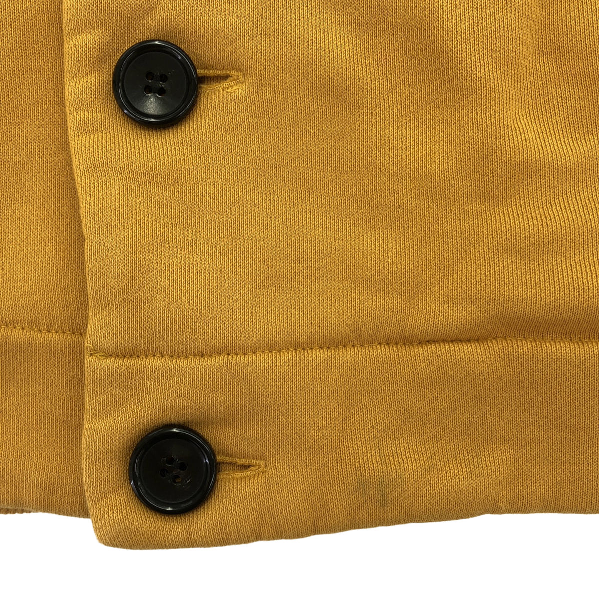 my beautiful landlet マイ ビューティフル ランドレット 24SS マスタード HEAVY FRENCH TERRY CARDIGAN トップス