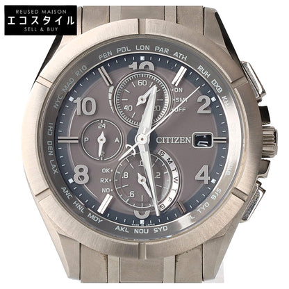 CITIZEN シチズン AT8160-55H H800 ATTESA アテッサ クロノグラフ エコ・ドライブ電波 腕時計