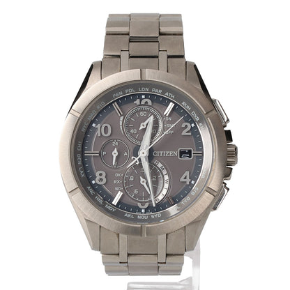 CITIZEN シチズン AT8160-55H H800 ATTESA アテッサ クロノグラフ エコ・ドライブ電波 腕時計