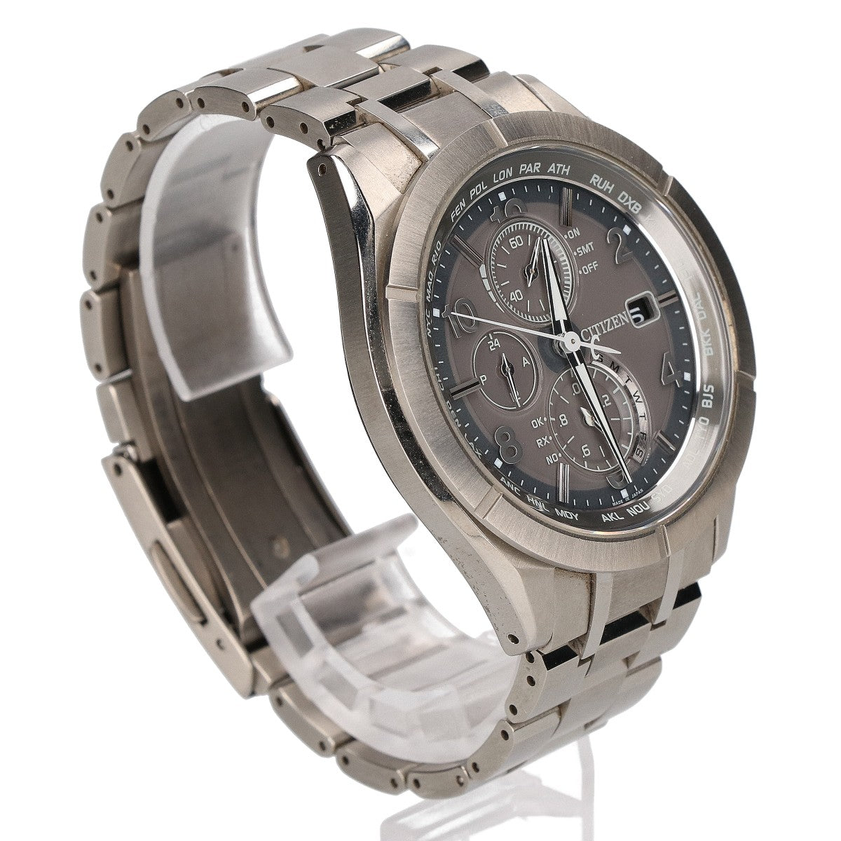 CITIZEN シチズン AT8160-55H H800 ATTESA アテッサ クロノグラフ エコ・ドライブ電波 腕時計