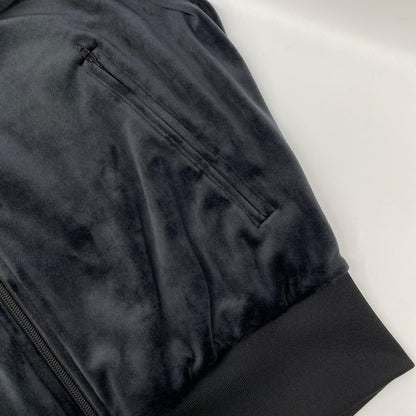 adidas アディダス KQ5474 ネイビー FB TT ベロア トラックトップ ジャケット