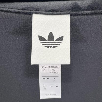 adidas アディダス KQ5474 ネイビー FB TT ベロア トラックトップ ジャケット